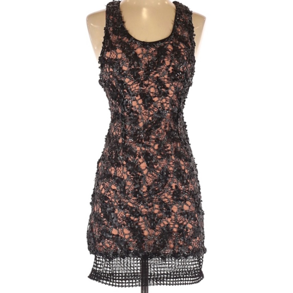 NEW Revolve X by NBD Lace Sequin Mini Cocktail Dress